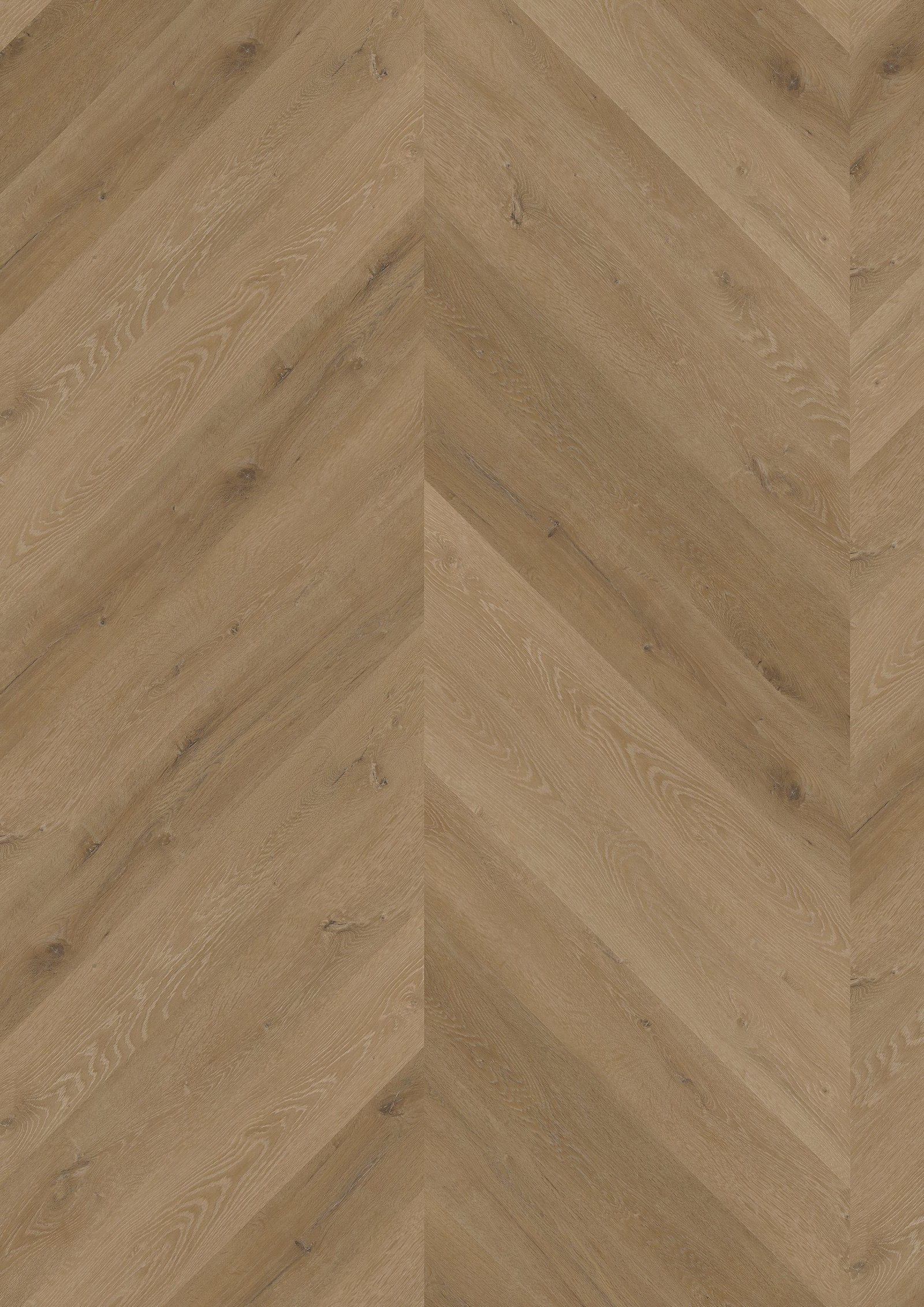Prestige Oak Light Amber - Vue frontale lame LVT points de Hongrie
