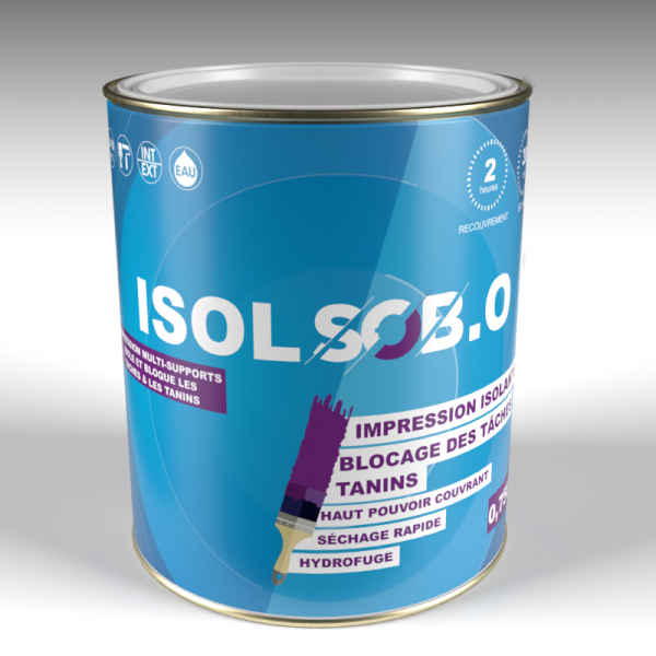 ISOLSOB.O, visuel existant de l’impression isolante ; référence 3.0 à confirmer